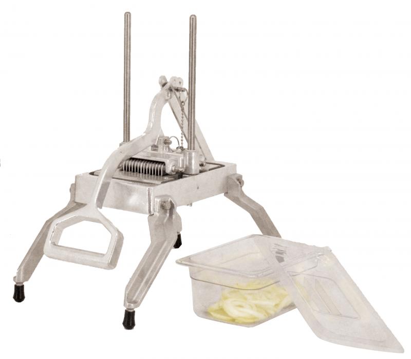 Countertop Vertical Fruit and Vegetable Slicer with 1/4" Cutter Blade